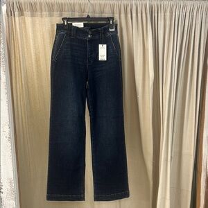 NWT Dark Wash Wide Leg Jeans - Judy Blue